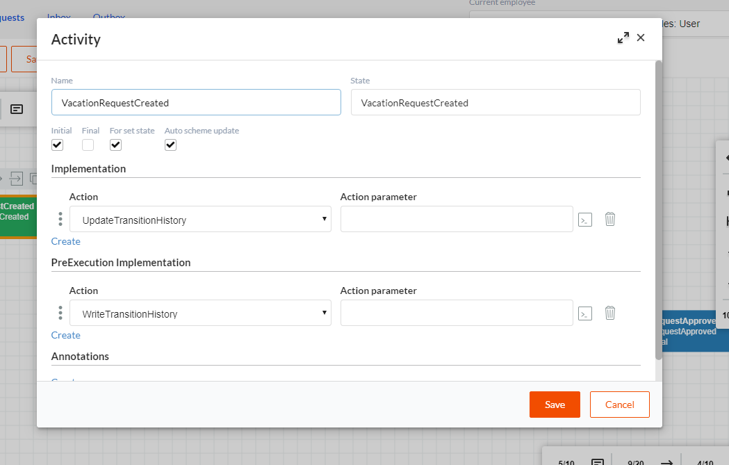 Activity Edit Form Original